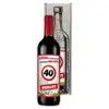 0,75 l Darčekové červené víno Merlot „Všetko najlepšie" | 40