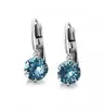 Náušnice Xirius Chatons | Aquamarine