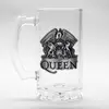 Skleněný korbel Queen