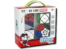 4-dielny SET: Rubikova kocka QiYi Cube (4 rôzne tvary)