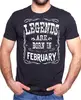 Legends are born in February | Velikost: M