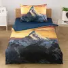 3D povlečení - Matterhorn + dárek povlak 45 × 45 cm