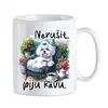 Nerušit, piju kávu! - Maltézský psík