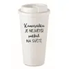 Kamarádka je největší poklad - 475 ml | Bílá