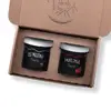 2 x 125 g Darčekové balenie pečených čajov (malina+černica)