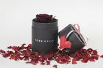 Rose Belle mini box - růže tmavě červená
