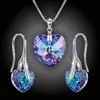 Set šperků Srdce Swarovski® Vitrail Light