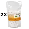 2 x 800 g Bylinková epsomská soľ do kúpeľa (medovka)
