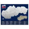 Stírací mapa Slovenské republiky