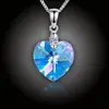 Náhrdelník Brillance Srdce Swarovski® Light Sapphire