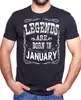 Legends are born in January | Velikost: M