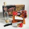 Balení šunky Jamón Curado (stojánek, nůž, pralinky, slivovice) | Balení: Velikonoční