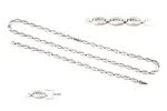 Set z chirurgickej ocele T16 | Strieborná