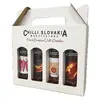 4dílné dárkové balení chilli omáček (středně pálivé / bílé balení)