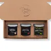 3 x 125 g Darčekové balenie pečených čajov (červené ríbezle+egreš+slivka)