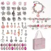 Dárková kreativní sada náramků s korálky PINK TOPBEADS pro holky