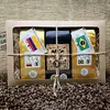 3 x 250 g Darčeková sada káv "DS IX." (Brazília Santos Chapadao / Perla Negra / Kolumbia Supremo Meseta) | Typ: zrnková