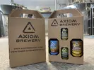 1. dárkový set 4 piv z pivovaru Axiom