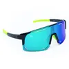 Černé polarizační brýle Kašmir Sport Sunset Polarized 2.0 SSP2 - skla modro-zelená zrcadlová