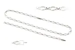 Set z chirurgickej ocele T15 | Strieborná