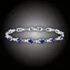 Náramek Adrianna Royal Blue s třpytivými krystaly