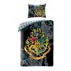 Detské bavlnené obliečky "HARRY POTTER ERB" | Sivá
