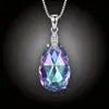 Úchvatný náhrdelník Duhová kapka s krystalem Swarovski®