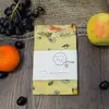 3-dielny SET ekologických voskových obrúskov "Potravinový motív"