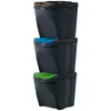 SORTIBOX 3 x 25 l | Černá