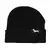 Pletená dětská zimní čepice ZD06 all black