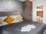 Apartmán s manželskou posteľou, poschodovou posteľou, terasou a vaňou