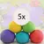 5 x 60 g Plastelína na báze ílu od MASO Fun-Colour55