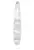 Křišťálové dildo Chakra Clear, 17,4 cm