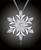 Náhrdelník Crystal Snowflake 1