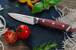 Damaškový nůž Katfinger na zeleninu 3,5" - červený
