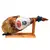 Jamón Serrano (cca 4 kg) se stojanem a nožem