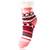 Dětské teplé ponožky, vánoční motiv VI., lososová