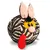 Hrací míč – zebra