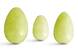 Sada 3 Yoni vajíček – olivový jadeit