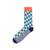 Ponožky Modré 3D kvádry