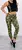 Sportovní set camo: legíny + top