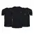 Aeronautica Militare Tričko ROUND-NECK 3-Pack X1394 Black