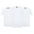 Aeronautica Militare Tričko ROUND-NECK 3-Pack X1396 White