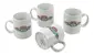 Set 4 kusů hrnečků na espresso Přátelé – Central Perk