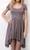 Asymetrické šaty s řasenou sukní