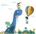 Dětské samolepky na zeď - Brontosaurus