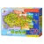 Puzzle mapa Česká republika, 120 dílků + 14x kvíz