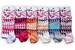 6 párů bavlněných kotníkových ponožek – Design Light