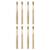 8x bambusový kartáček – naháči