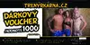 Voucher v hodnotě 1000 Kč + 100 Kč na další nákup